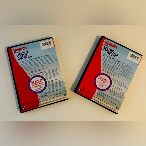 Results Set of 2 Exercise DVD’s - Picture 2 of 4